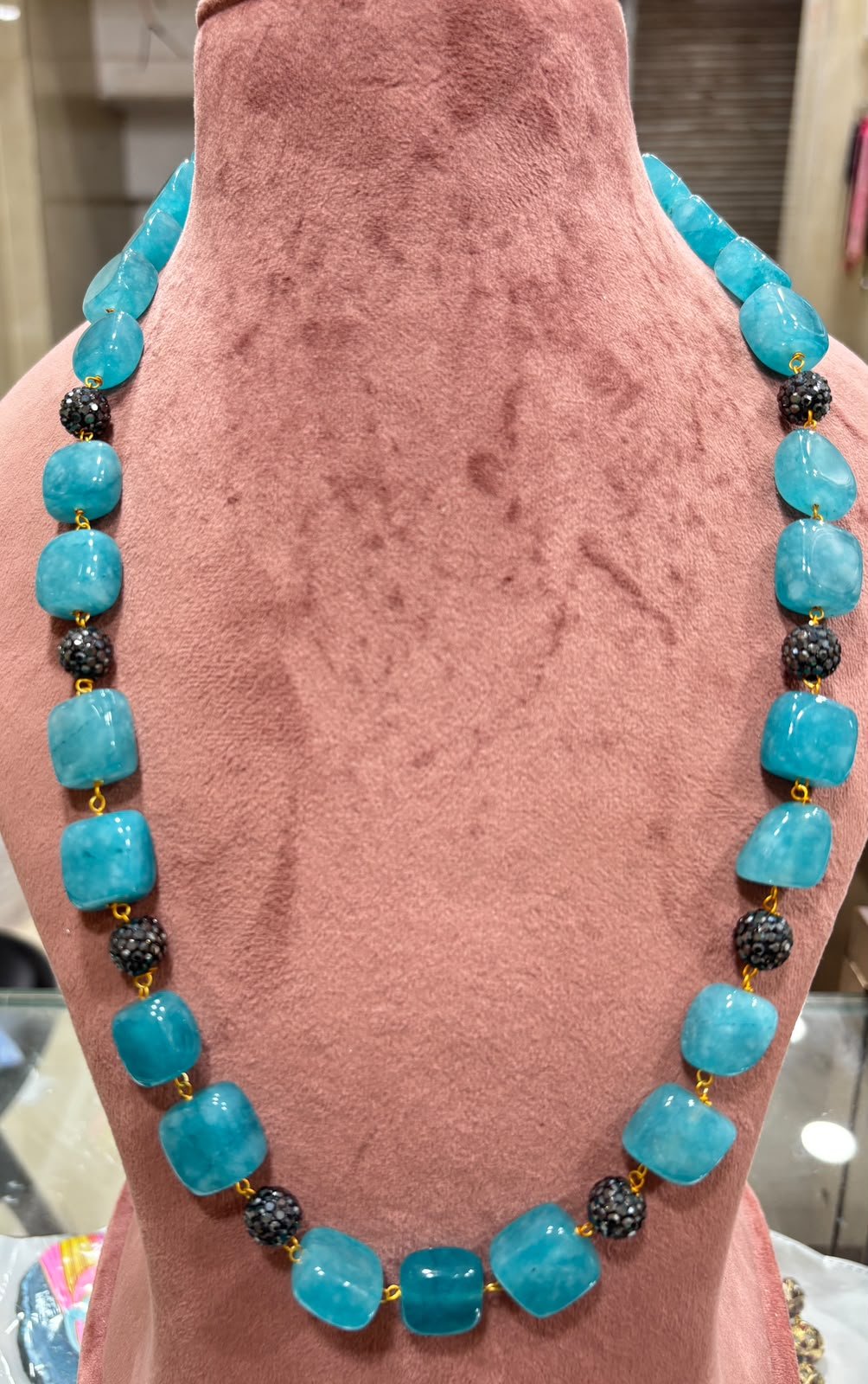 Blue Stone Necklace - Image 1