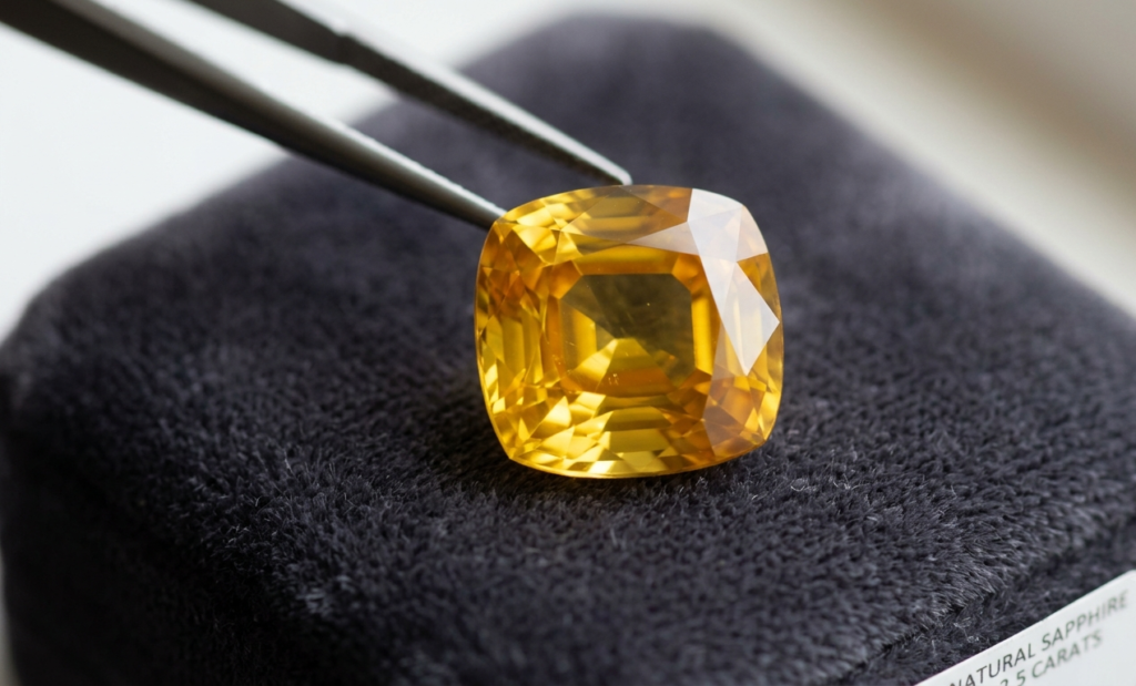 Yellow Sapphire Gemstone